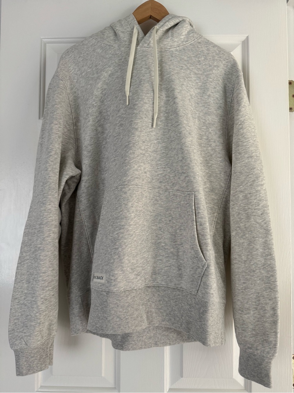 Men's Rhoback Ready Hoodie. Heather Irovy. Large.